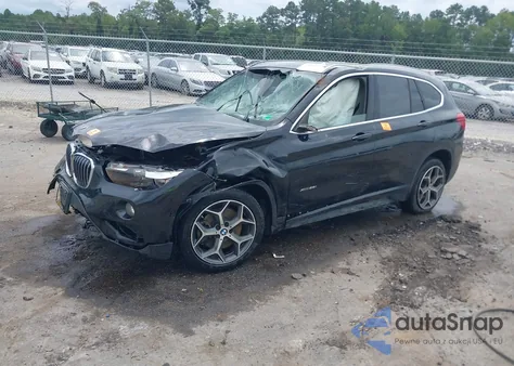 2018 BMW X1 xDrive28I из США, поврежденный, VIN WBXHT3C38J5K25453